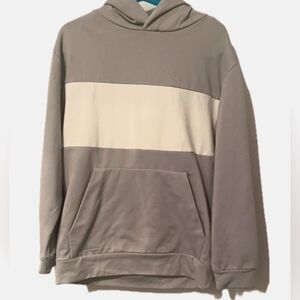 Kids Gray and Cream Hoodie